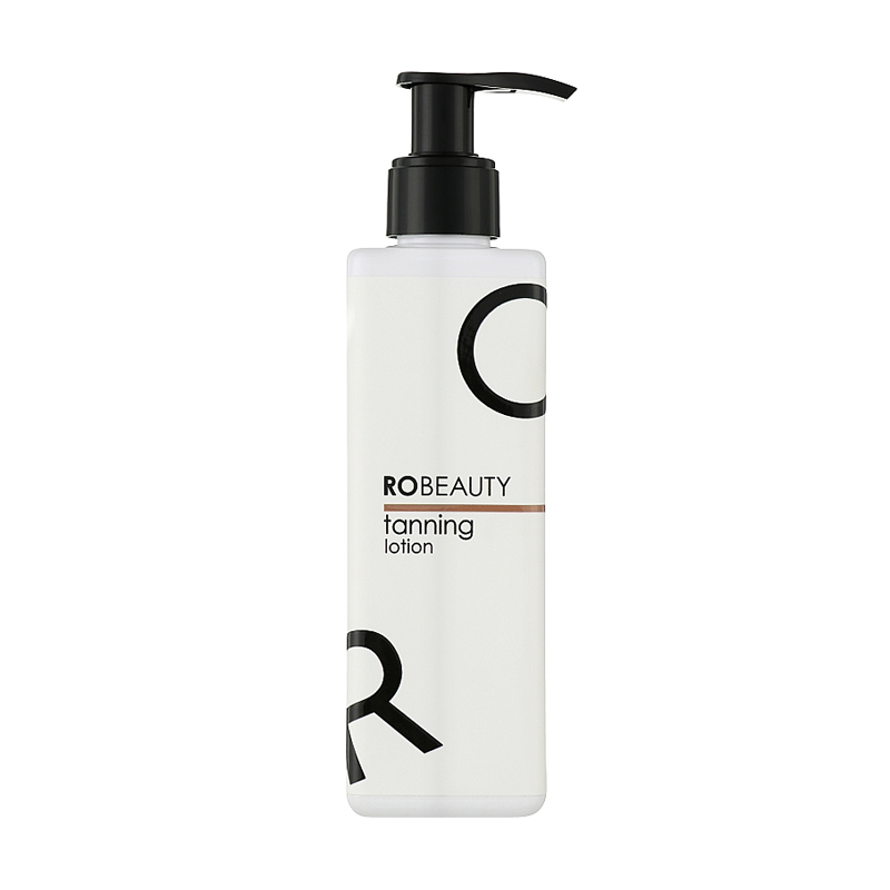 Зволожувальний натуральний лосьйон-автозасмага для тіла RoBeauty Tanning Lotion, 250 мл