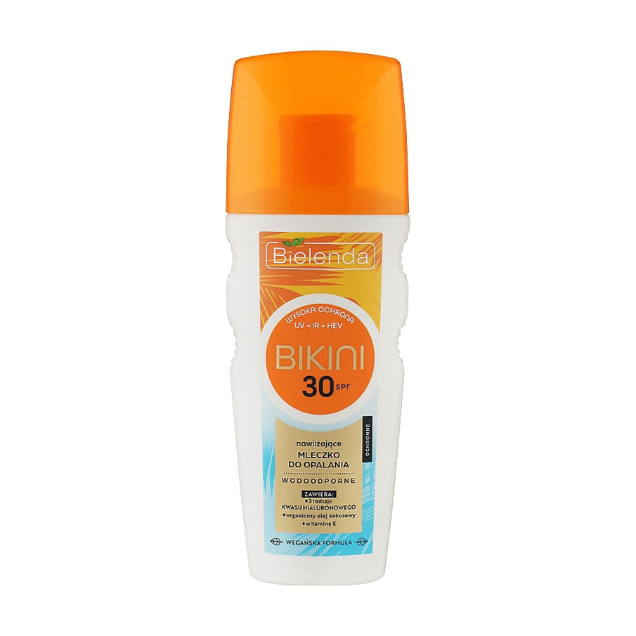 Зволожувальний сонцезахисний лосьйон для засмаги Bielenda Bikini Sun Lotion SPF 30, 175 мл