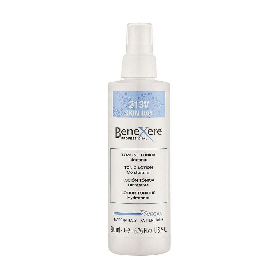 Зволожувальний тонік-лосьйон для обличчя Muster Benexere Professional 213V Skin Day Moisturizing Toning Lotion, 200 мл